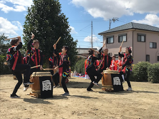 チャレンジしてみよう!(南山名扇太鼓)