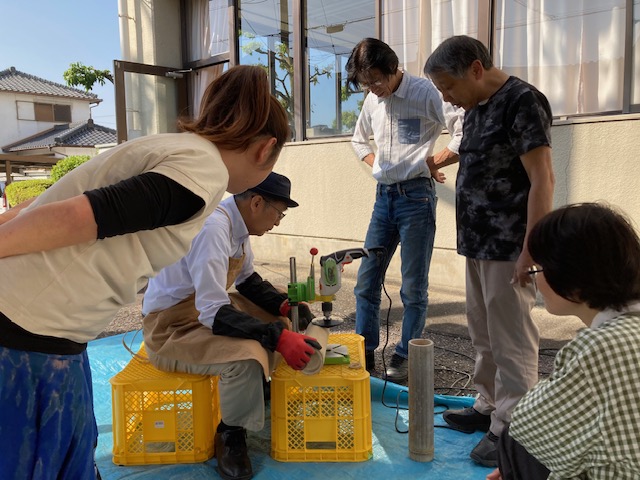 みんなで作ると楽しいよ♪(竹プロ)